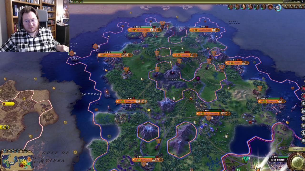 Civilization 6 - Netherlandian Explorers Guild - Part 1 (5/8)