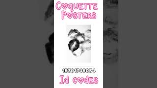 Coquette poster id codes💗 roblox