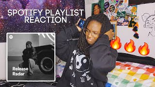 Release Radar Spotify Playlist || REACTION
