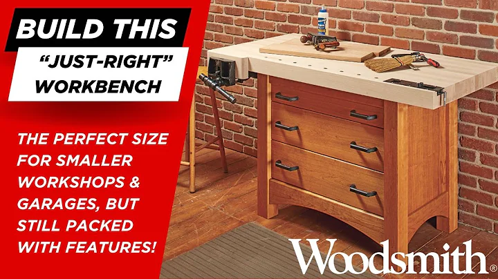 My Favorite Workbench Build Yet – Perfect for Small Woodshops