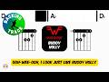 Weezer - Buddy Holly • Backing Track | Scrolling Guitar Chords &amp; Lyrics