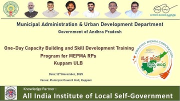 One-Day Capacity Building and Skill Development Training Program For MEMPA RP