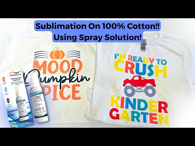 Sublimation Spray On Cotton Shirt??? 