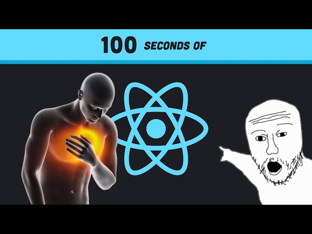 React for the Haters in 100 Seconds class=