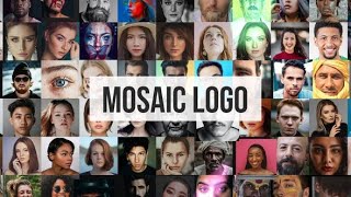 Videohive Mosaic Photos Logo Reveal 27907346 Download Free