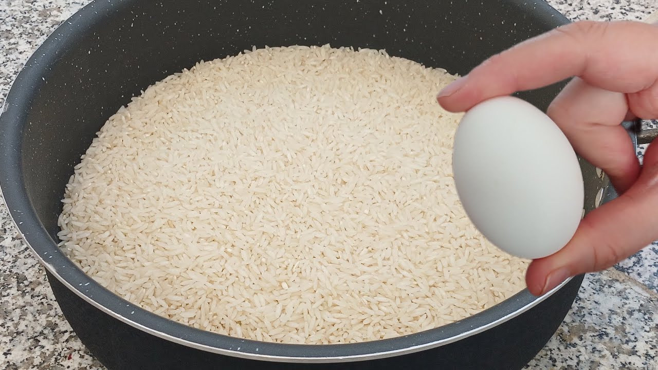 تخم مرغ را با برنج مخلوط کنید، شگفت زده خواهید شد! یک دستور غذا که مدتهاست فراموش شده است!