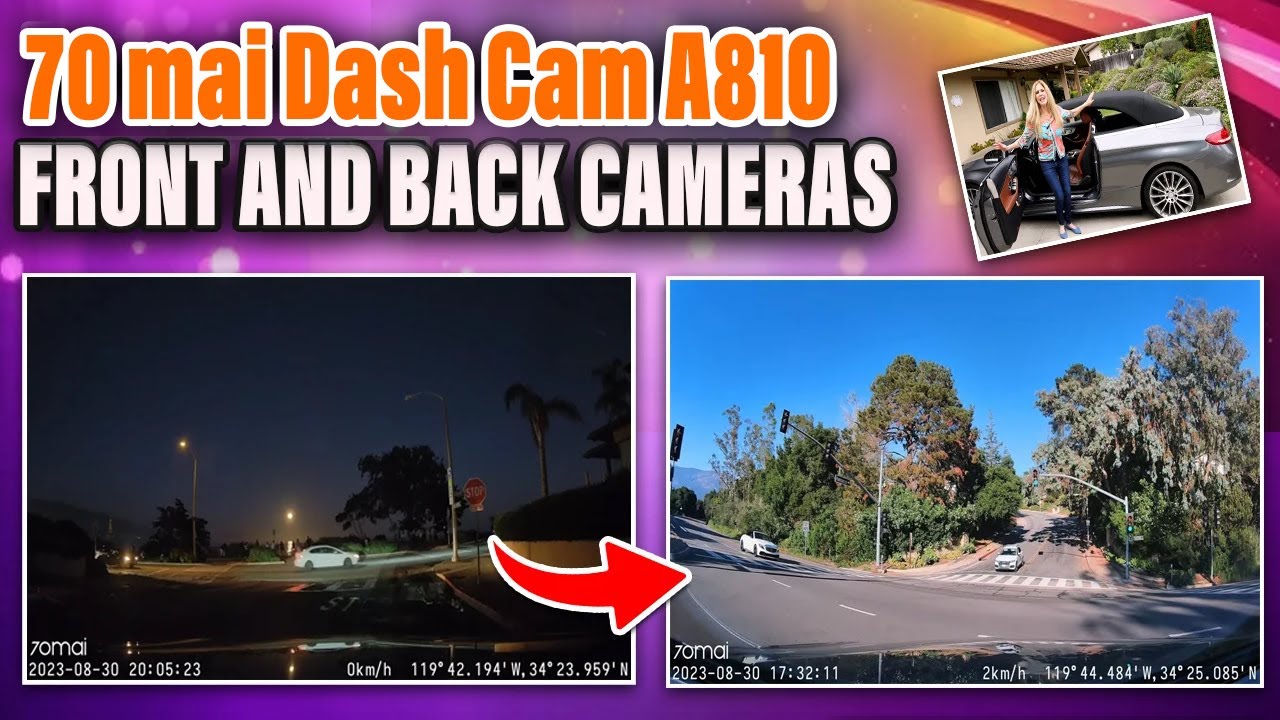 The Best Dash Cam For Your Car 2023  | 70mai A810 Dash Camera With Sony Starvis 2