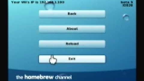 I GOT HOMEBREW CHANNEL!!!