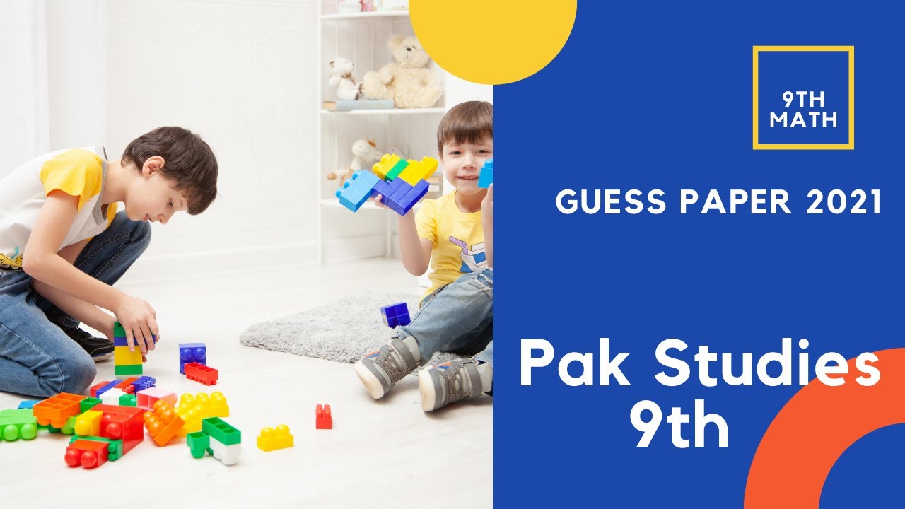 9th Class Pak Study Important Question YouTube