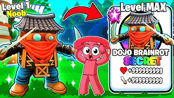 Unlocking Max Level SECRET ADMIN SECRET Dojonini Assassini In Brainrot Evolution