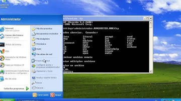 Como acceder al servidor FTP por linea de comando WINDOWS 2008