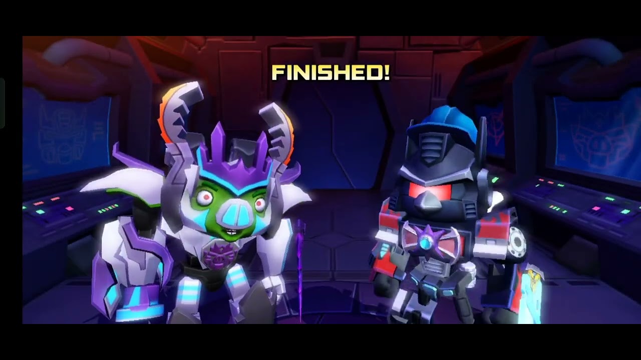 Energon Megatron Gameplay Max Level! ANGRY BIRDS TRANSFORMERS ™.