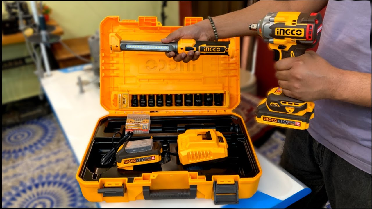 Ingco 405Nm - Ingco 405 nm impact wrench || Ingco 405 nm impact wrench review || Ingco 405 nm review