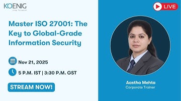 Master ISO 27001: The Key to Global-Grade Information Security