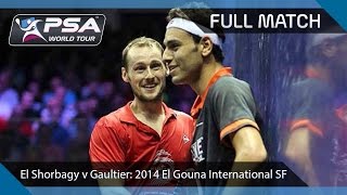 Squash: Full Match - 2014 El Gouna International SF - Elshorbagy v Gaultier screenshot 5