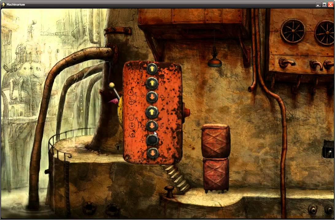 Machinarium Arrows Puzzle Solution Solucion Al Puzzle De Las Flechas Youtube
