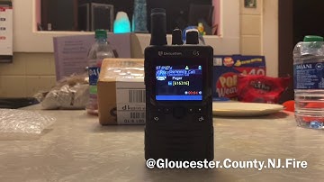 Unication G4/G5 Pager scanning the Philadelphia Police P25 P2 system
