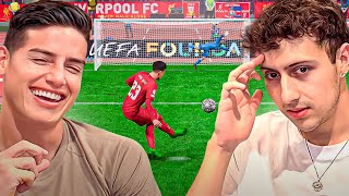PELICANGER VS JAMES RODRIGUEZ EN FIFA🔥🔥