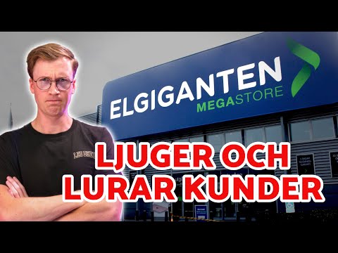 Video till Joel är inte imponerad av Elgiganten