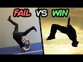 Best Wins vs Fails Compilation (Trampoline, Parkour)