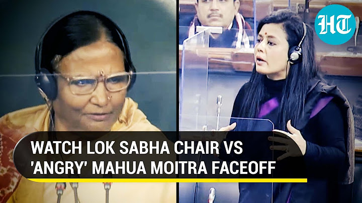 'Itna Gussa..:'  Mahua Moitra hits back at Lok Sabha chair Rama Devi for 'cutting' her speech