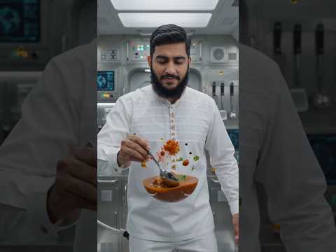 Pakistani food cooking zero gravity #foryou #ai #shorts