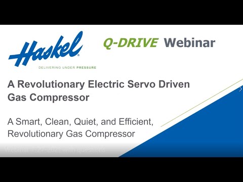 Q-Drive Gas Compressor Webinar + Q&A July 2021