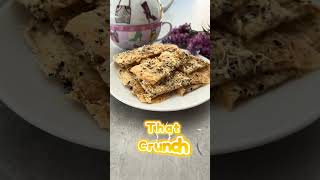 The Crunch is Insane! 🔊 ASMR Sourdough Crackers #asmr #baking #sourdough