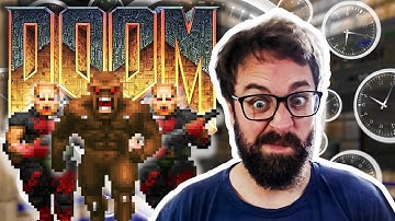I tried speedrunning DOOM for the first time