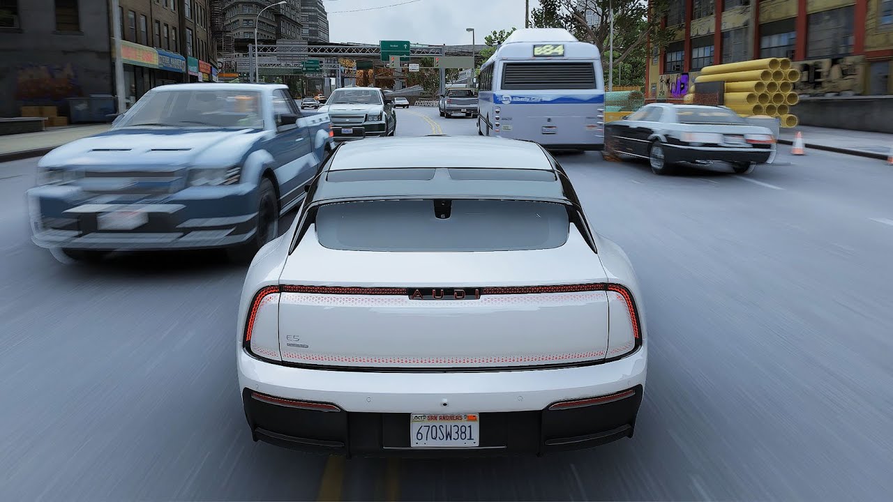 GTA 5 Stunning NEXT-GEN Graphics Mod With Custom Realistic Addons Map Showcase On RTX4090 4K60FPS