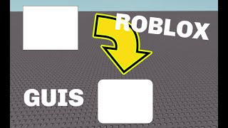 ROBLOX STUDIO | How to modify your GUIS (Roundify them!)