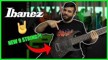 ABSOLUTELY BRUTAL. Ibanez RG9PB 9 String Guitar Demo/Review
