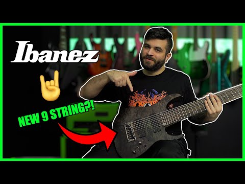 ABSOLUTELY BRUTAL. Ibanez RG9PB 9 String Guitar Demo/Review