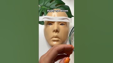 Apply eye 👁️ brows #asmr #eyebrows #eyebrow #eyebrowtutorial #eyebrowtips #eyebrowroutine