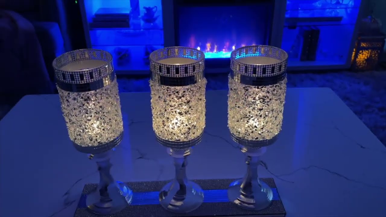 DIY DOLLAR TREE CRUSHED GLASS CANDLE HOLDERS YouTube DIY DOLLAR TREE CRUSHED GLASS CANDLE HOLDERS YouTube