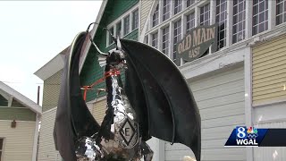 You can see a dragon at the York State Fair