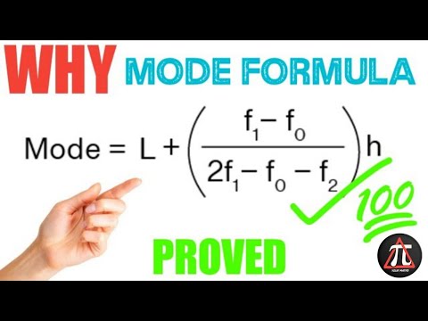 Derivation of Mode Formula Class 10 | Mode Formula Proved | Easy, Step ...
