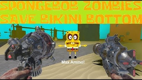 SPONGEBOB SAVE BIKINI BOTTOM - ZOMBIES CUSTOM MAP BO3