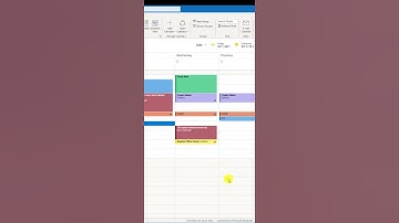 How to set Outlook meeting default start times