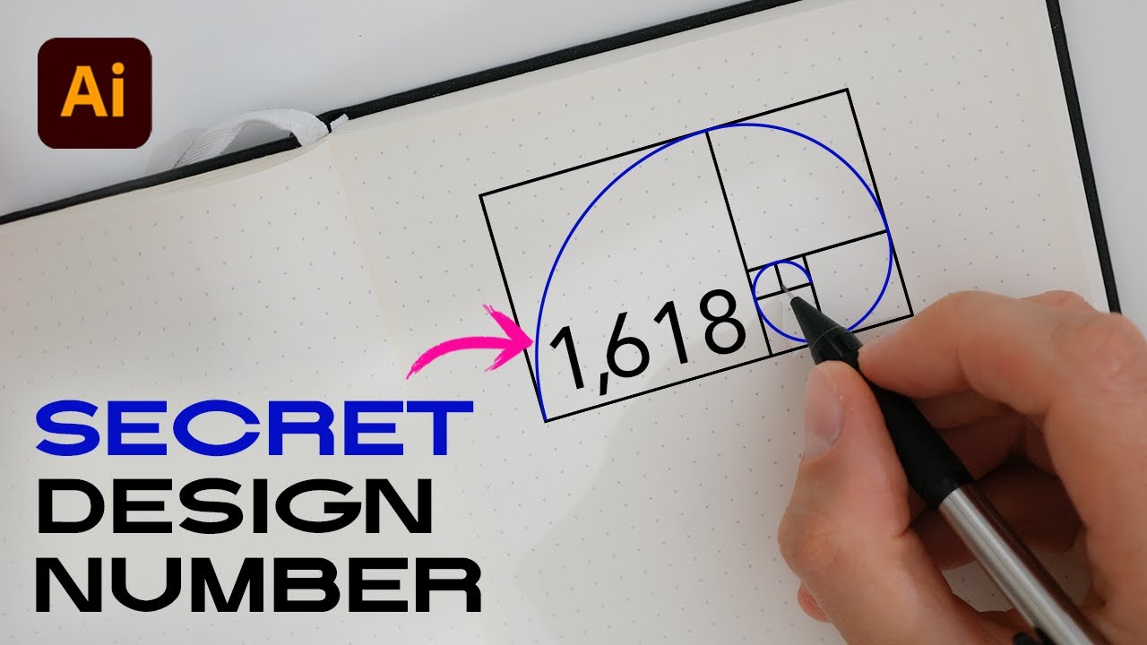 Use This Method for Better Logo Design | How to design a logo with GOLDEN RATIO