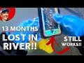 Found iPhone Lost 1-YEAR in River while Scuba Diving! (Returned to Owner)