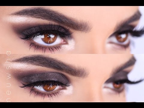 --- PURPLE SMOKEY EYES --- MAKEUP TUTORIAL  @meuwsha7160