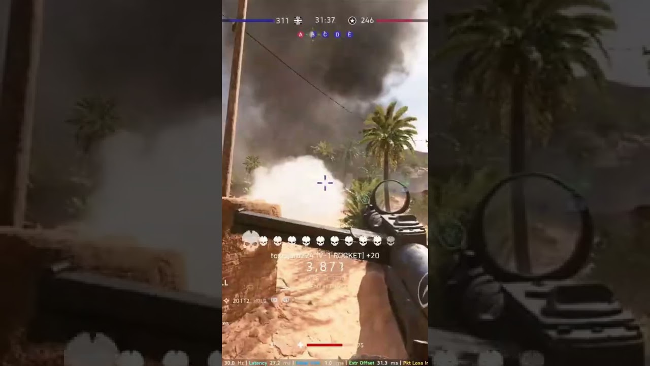 Killing The ENTIRE Enemy Team with the V1 Rocket...