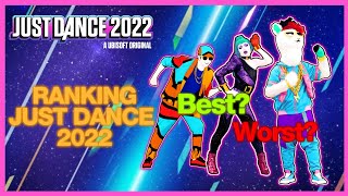 Ranking JUST DANCE 2022 songlist (+UNLIMITED) | Just Dance 2022
