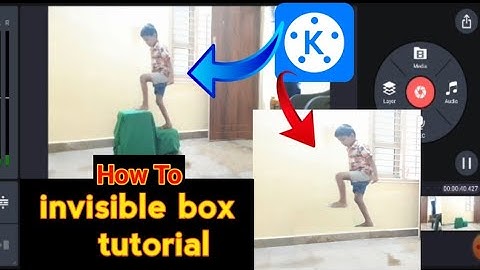 How To Step On Air/ Invisible Box Challenge Jump Tutorial InKinemaster #akbartechvlog#howtojumponair