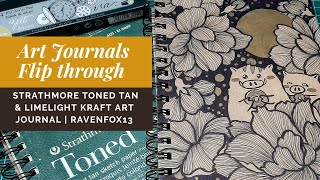 My Strathmore Art Journal Flip Through