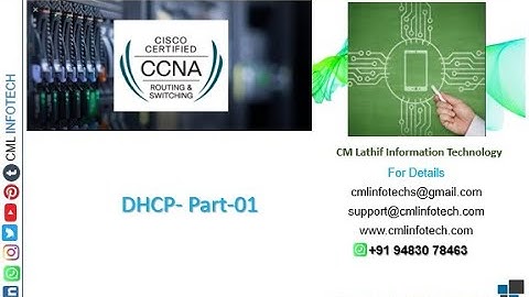 CML INFOTECH  CCNA 01 DHCP Part 01