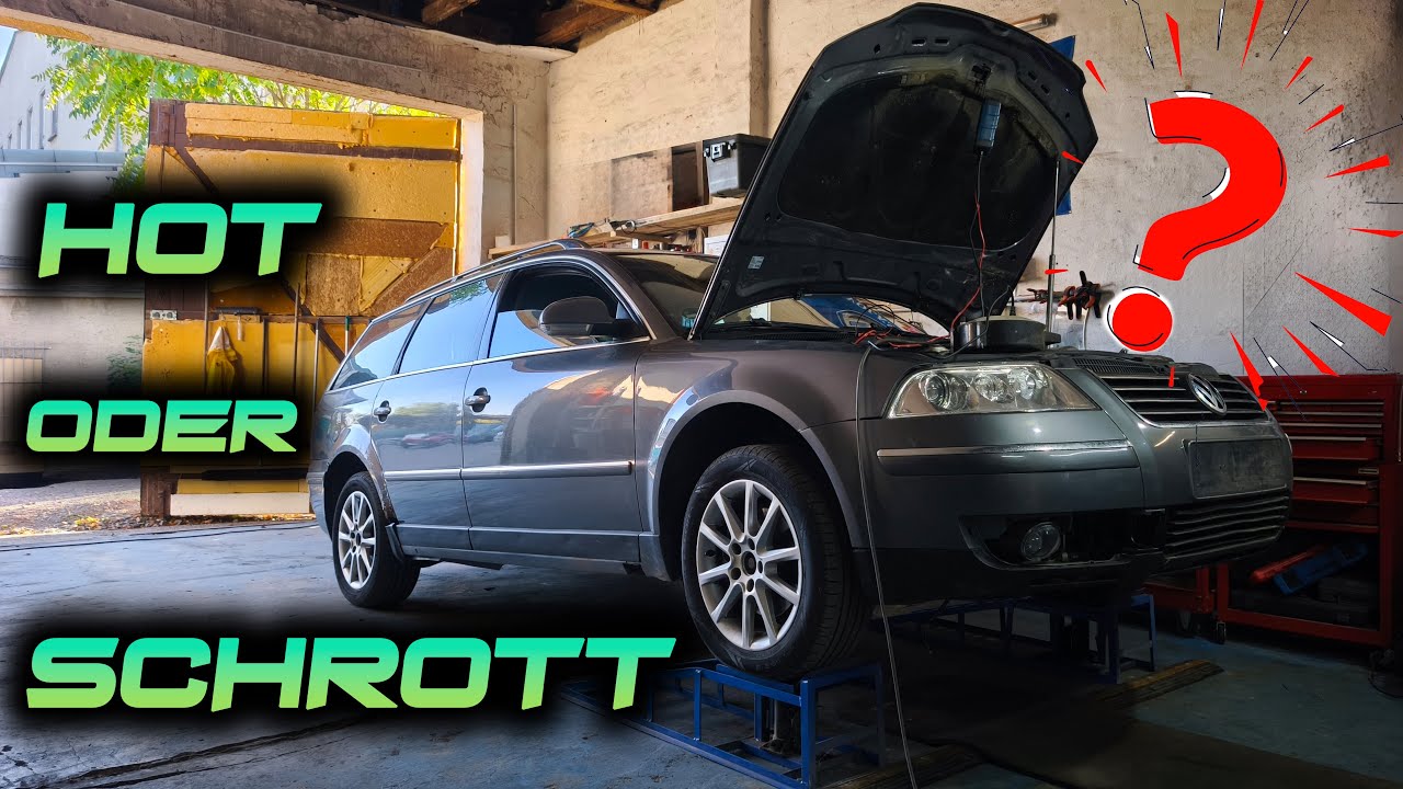 Bestandsaufnahme VW Passat 3BG 1.9TDI 4 Motion #automobile #schrauber #garage