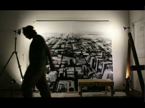 How to paint - Chicago From the Sears Tower-Time l...
