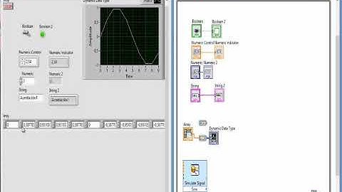 tutorial sobre tipos de datos y arreglos en labview